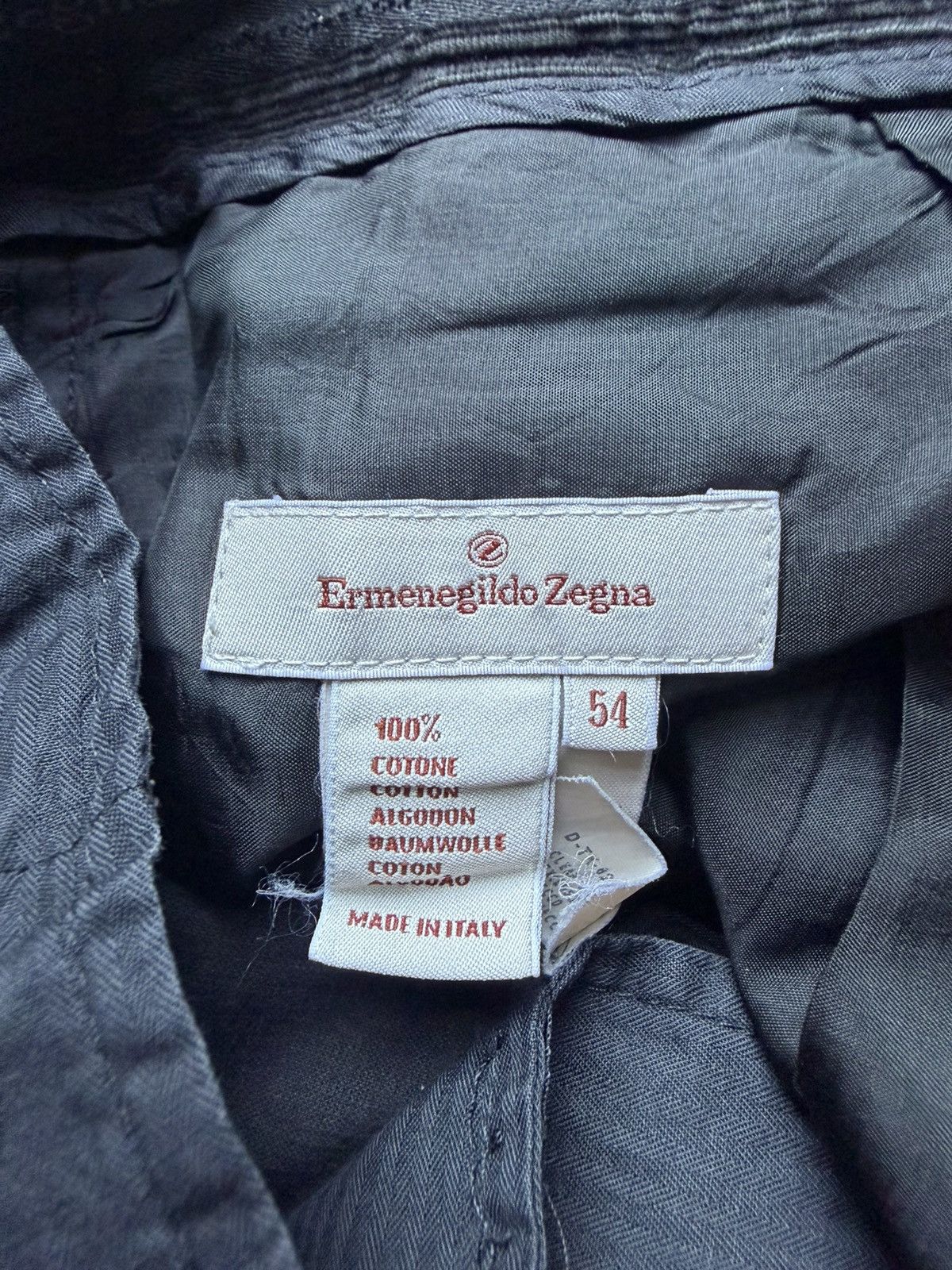 Ermenegildo Zegna Vintage Black Corduroy Zegna Trousers Size US 36 / EU 52 - 5 Thumbnail