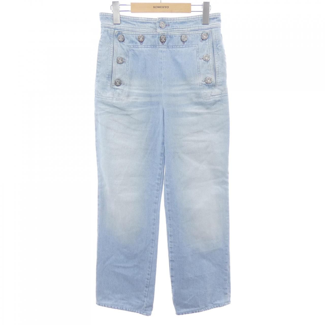 Chanel Chanel Chanel LOOK22 Jeans Textile Jeans P76228V68736 DUTY FREE for USA Size ONE SIZE - 1 Thumbnail