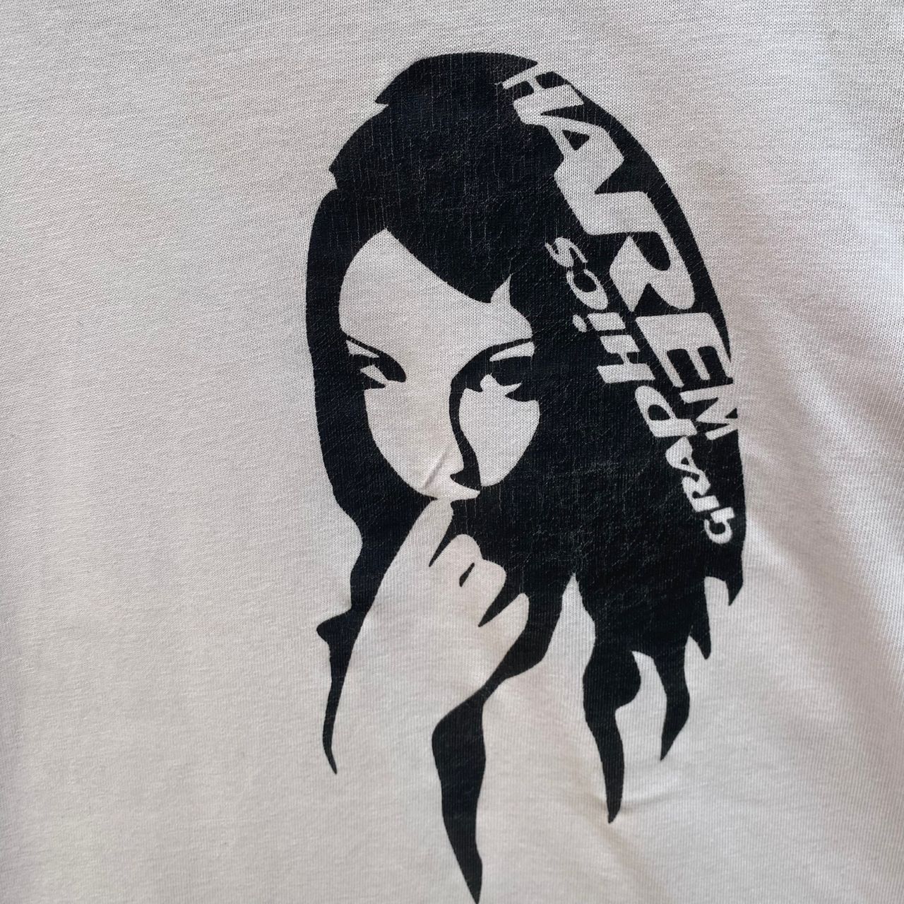 Japanese Brand Vintage Hakem Graphics Takashiyama Punk Design Tshirt Size US S / EU 44-46 / 1 - 3 Thumbnail