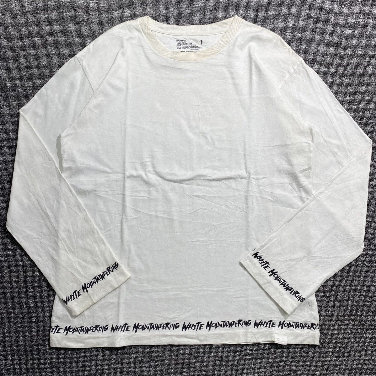 White Mountaineering White mountaineering longsleeve fulltaped Size US M / EU 48-50 / 2 - 2 Thumbnail