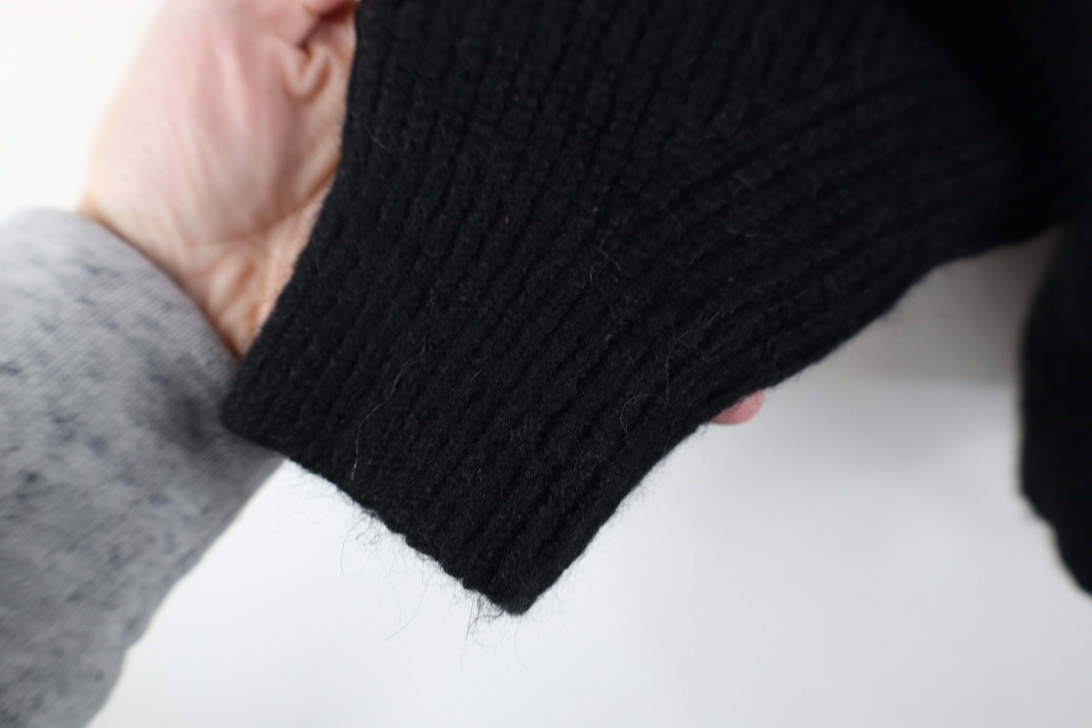 J.Crew Vintage J Crew Blend Ribbed Knit Cropped Turtleneck Sweater Size XS / US 0-2 / IT 36-38 - 5 Thumbnail