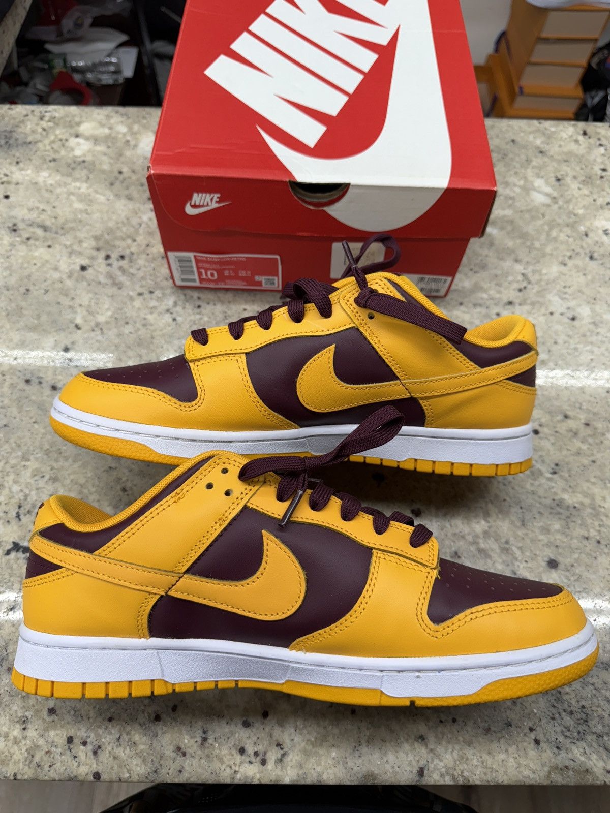 Nike Nike Dunk low Arizona State Size US 10 / EU 43 - 2 Thumbnail