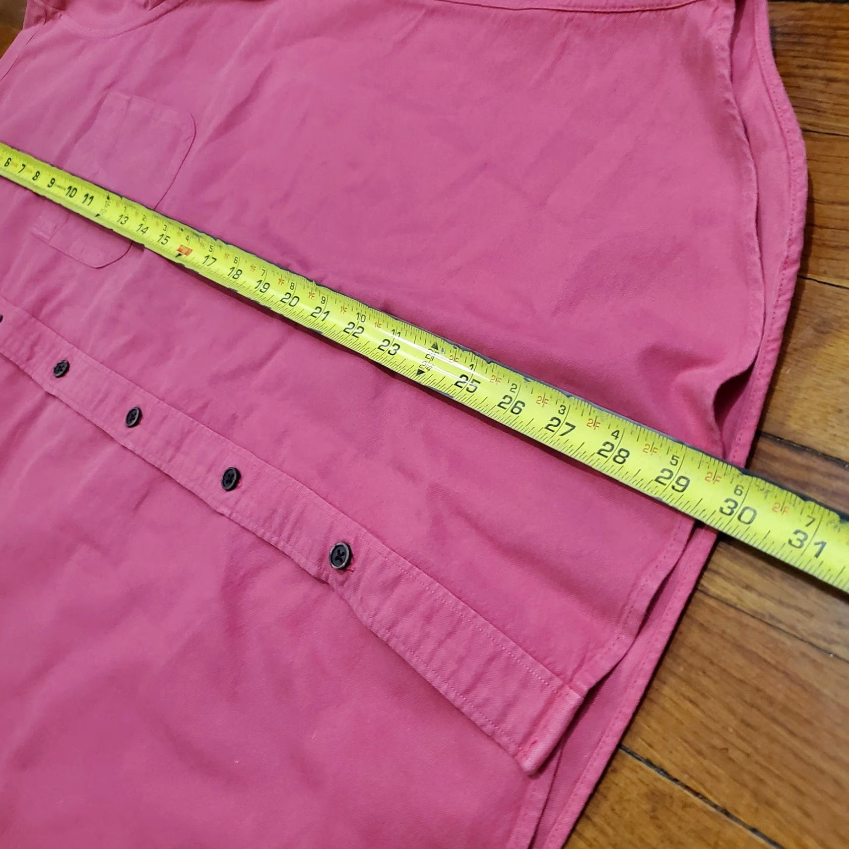 J.Crew J.Crew Shirt Mens XL Pink Garment Dye Slim Untucked Button Front Long Sleeve Size US XL / EU 56 / 4 - 7 Thumbnail