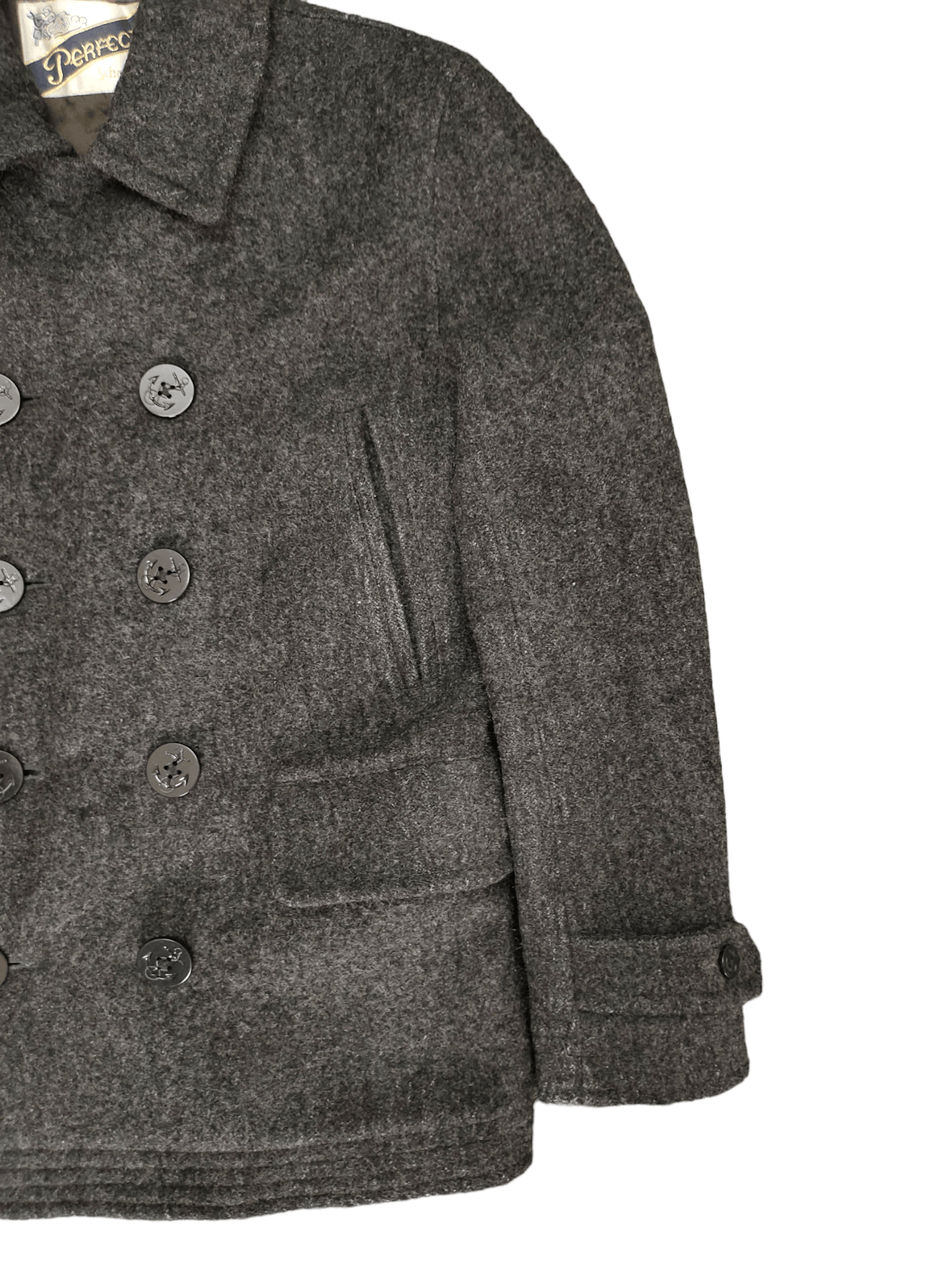 Schott 1990s Perfecto By Schott Nyc Double Breasted Work Jacket Size US M / EU 48-50 / 2 - 4 Thumbnail