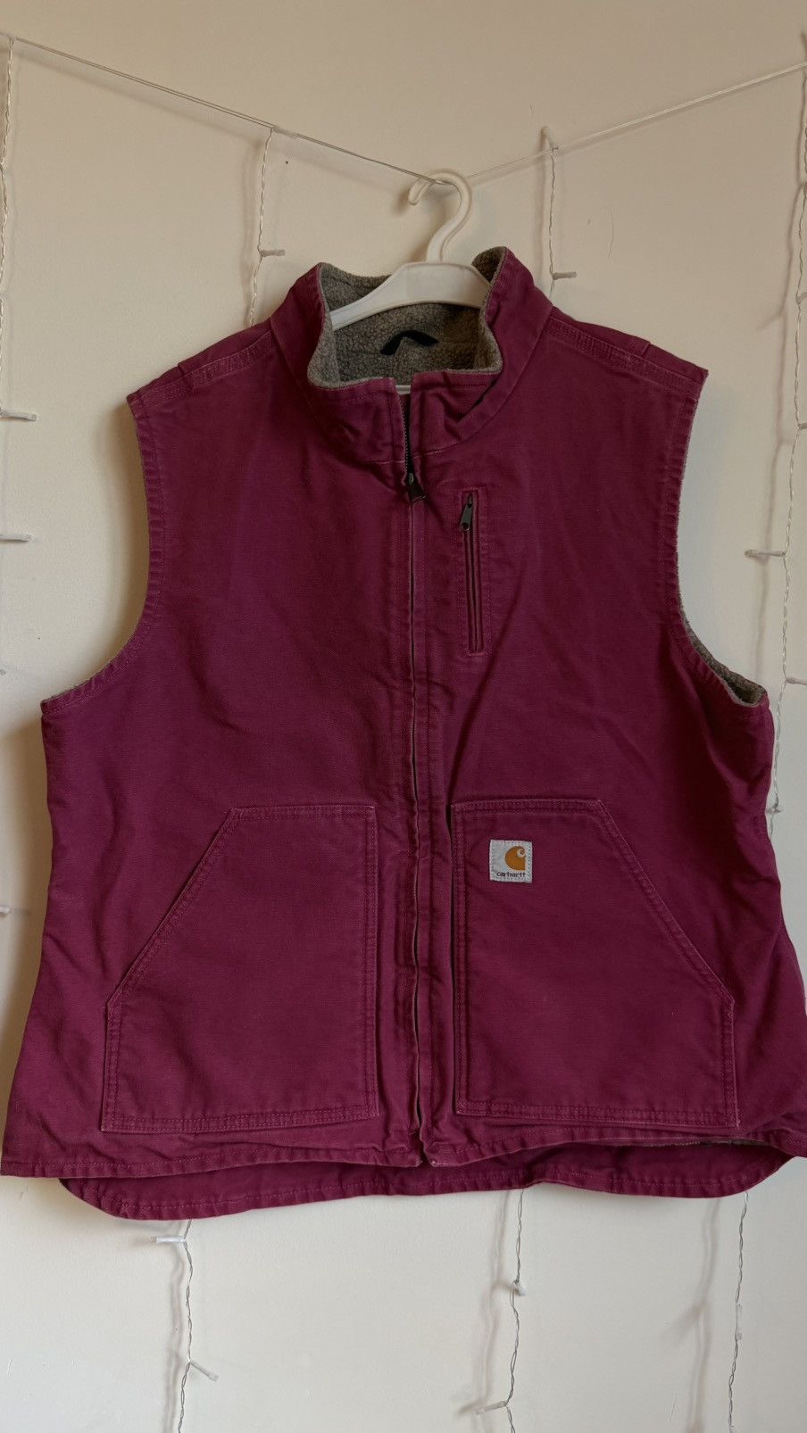Carhartt Pink Carhartt Vest Size XL / US 12-14 / IT 48-50 - 1 Thumbnail