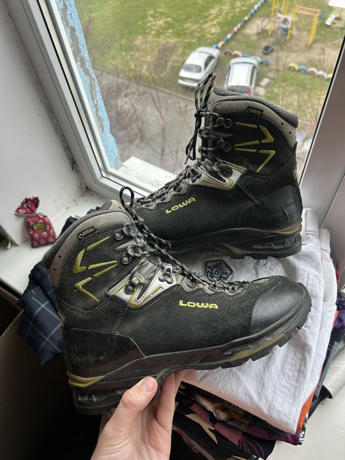 LOWA Vintage Lowa Ticam Gore-Tex Boots Men’s Vibram Outdoor UK9 Size US 10 / EU 43 - 2 Thumbnail