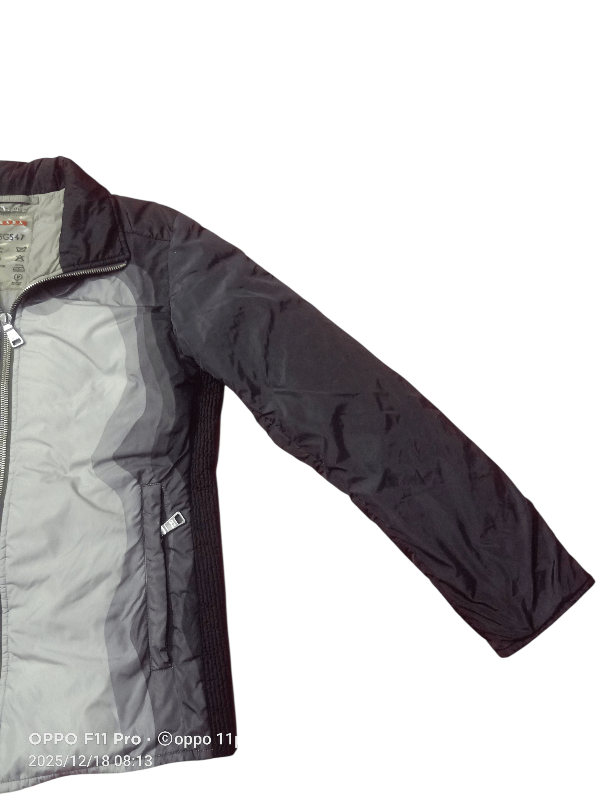 Prada 🌟Prada Art. SGS47 MEN NYLON ZIP JACKET 🌟 Size US M / EU 48-50 / 2 - 3 Thumbnail