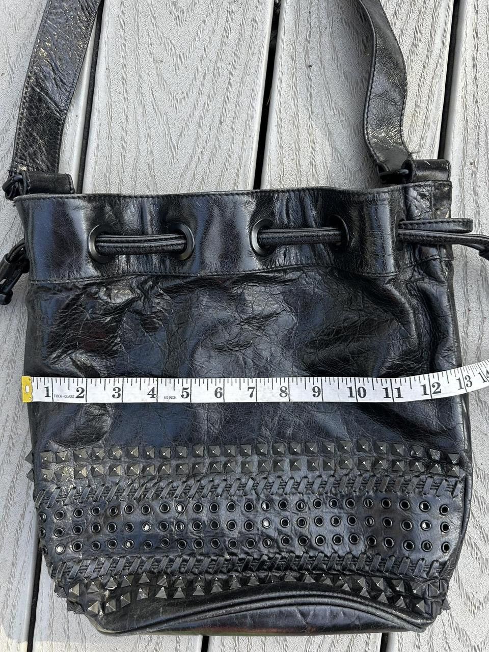 Other Black leather studded crossbody bag Size ONE SIZE - 8 Thumbnail