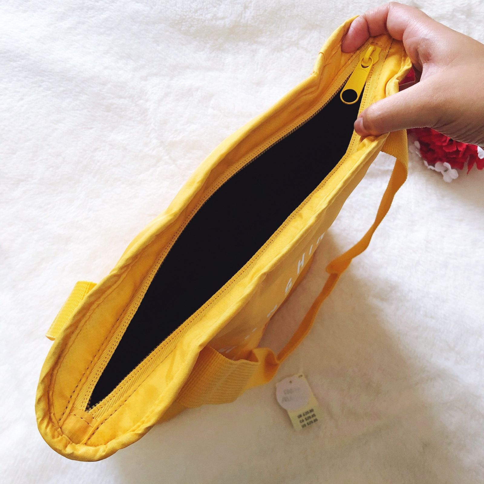 Pink PINK Yellow "Sunshine On My Mind" Cooler Tote Size ONE SIZE - 5 Thumbnail