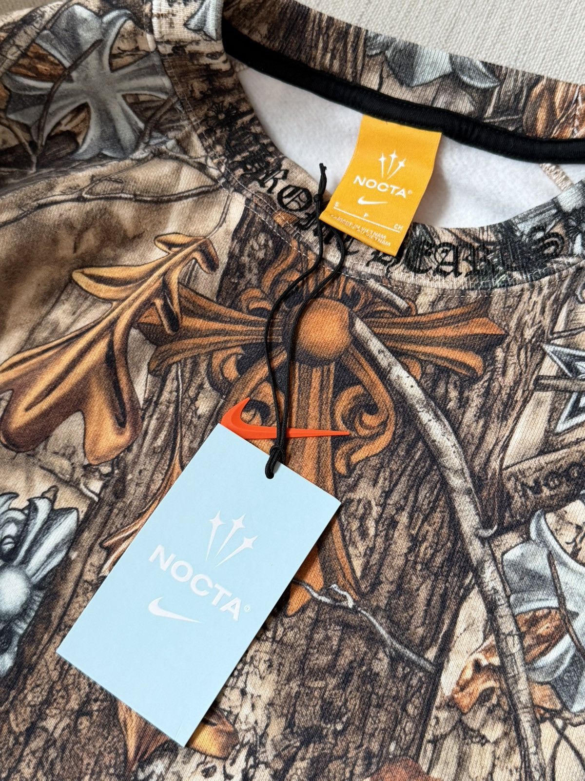 Chrome Hearts × NOCTA × Nike Chrome Hearts X Nike X Drake Nocta crewneck sweatshirt Size US S / EU 44-46 / 1 - 6 Thumbnail