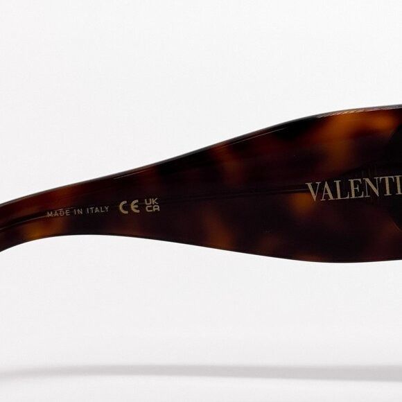 Valentino NEW VALENTINO SUNGLASSES VLS-180C HAVANA/ORANGE WOMEN EYEWEA Size ONE SIZE - 7 Thumbnail