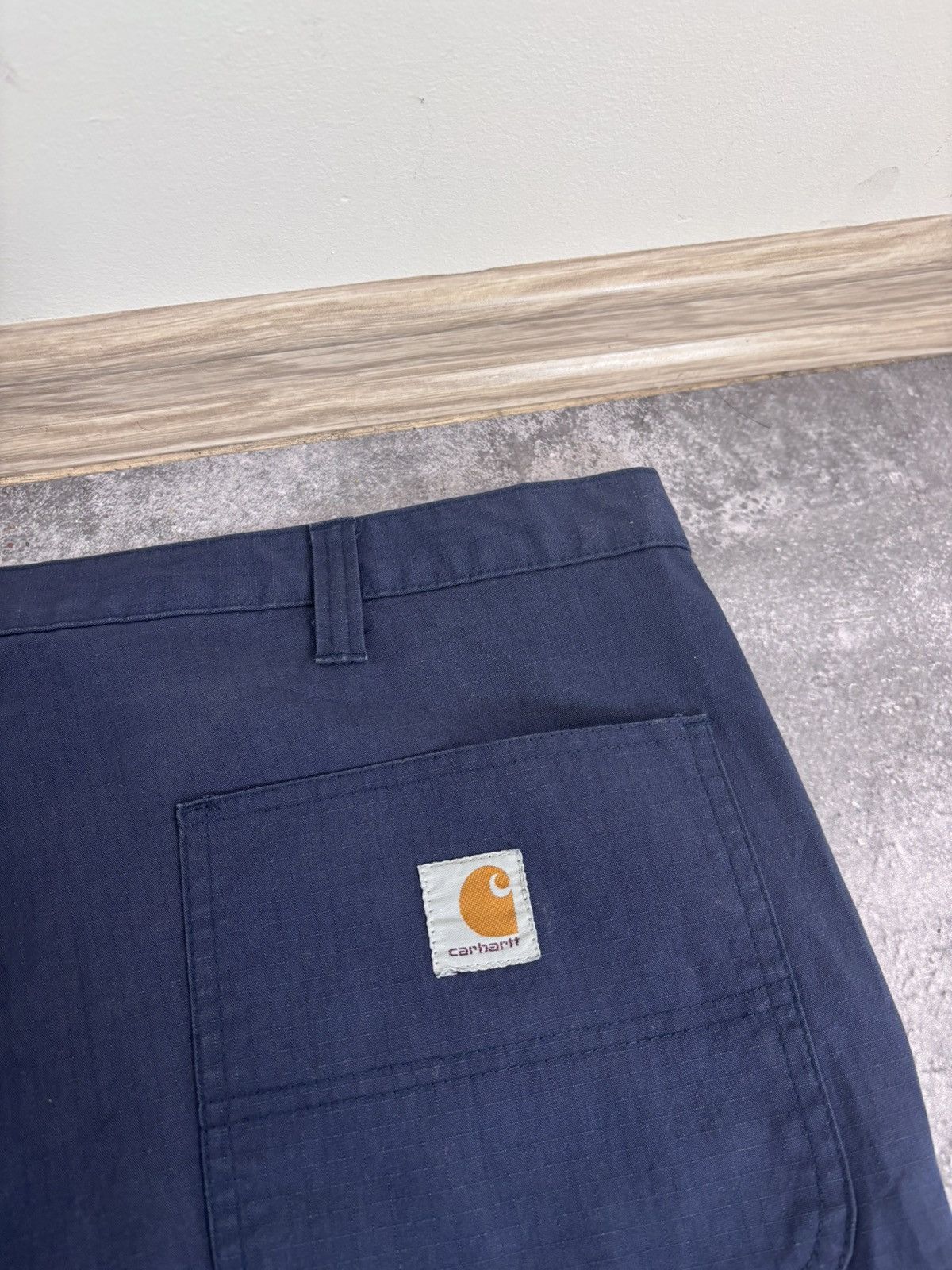 Carhartt Carhartt Men’s Navy Blue Pants Trousers USA Workwear Size US 40 / EU 56 - 6 Thumbnail