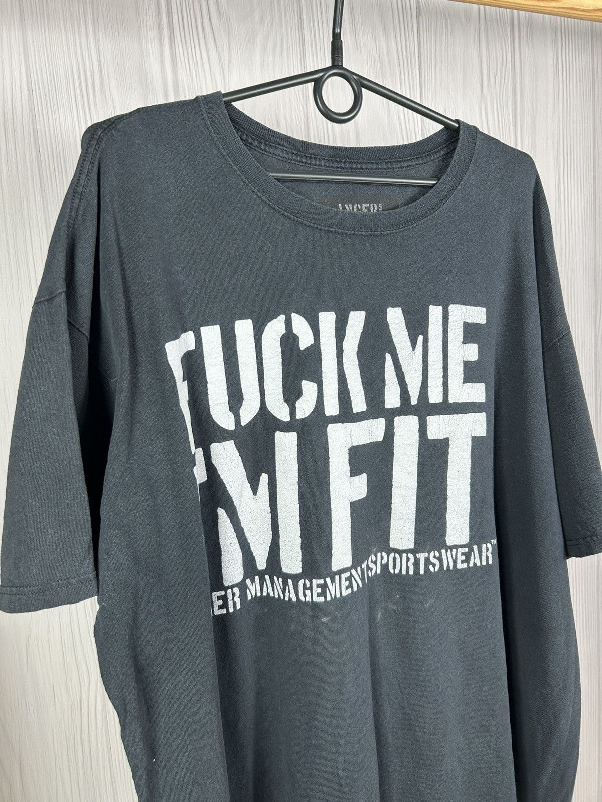 Band Tees Vintage Anger Management Fuck Me I’m Fit Gym Distressed Tee Size US XXL / EU 58 / 5 - 2 Thumbnail