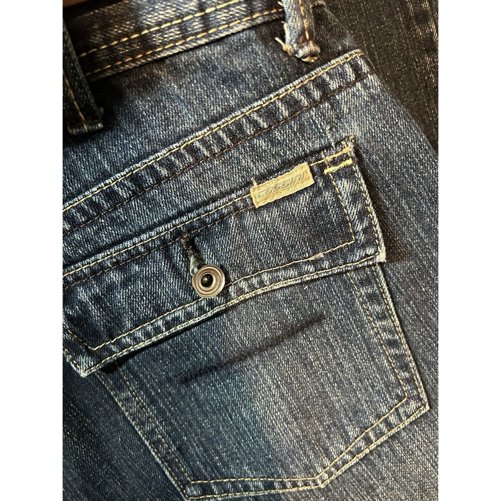Oleg Cassini Y2K Oleg Cassini Denim Wide Leg Relaxed Fit Men’s 36x32 Size US 36 / EU 52 - 8 Thumbnail