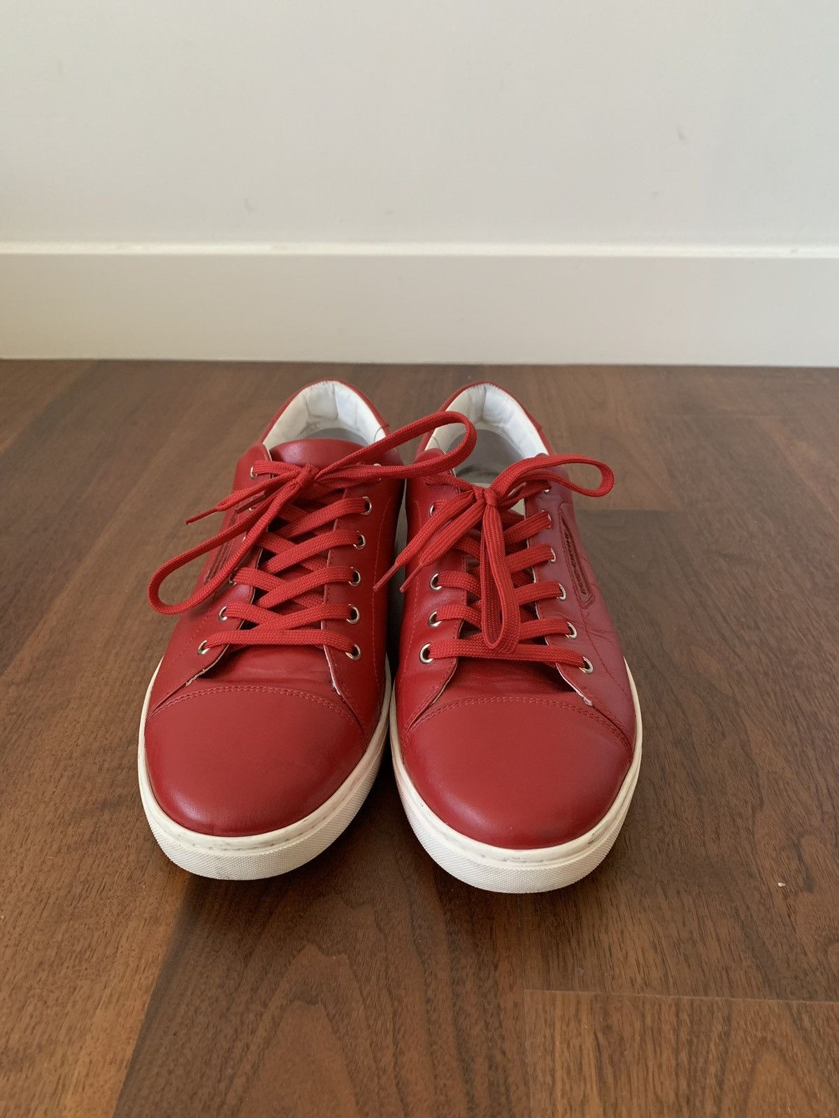 Dolce & Gabbana Dolce & Gabbana Leather Sneakers Size US 10.5 / EU 43-44 - 1 Thumbnail