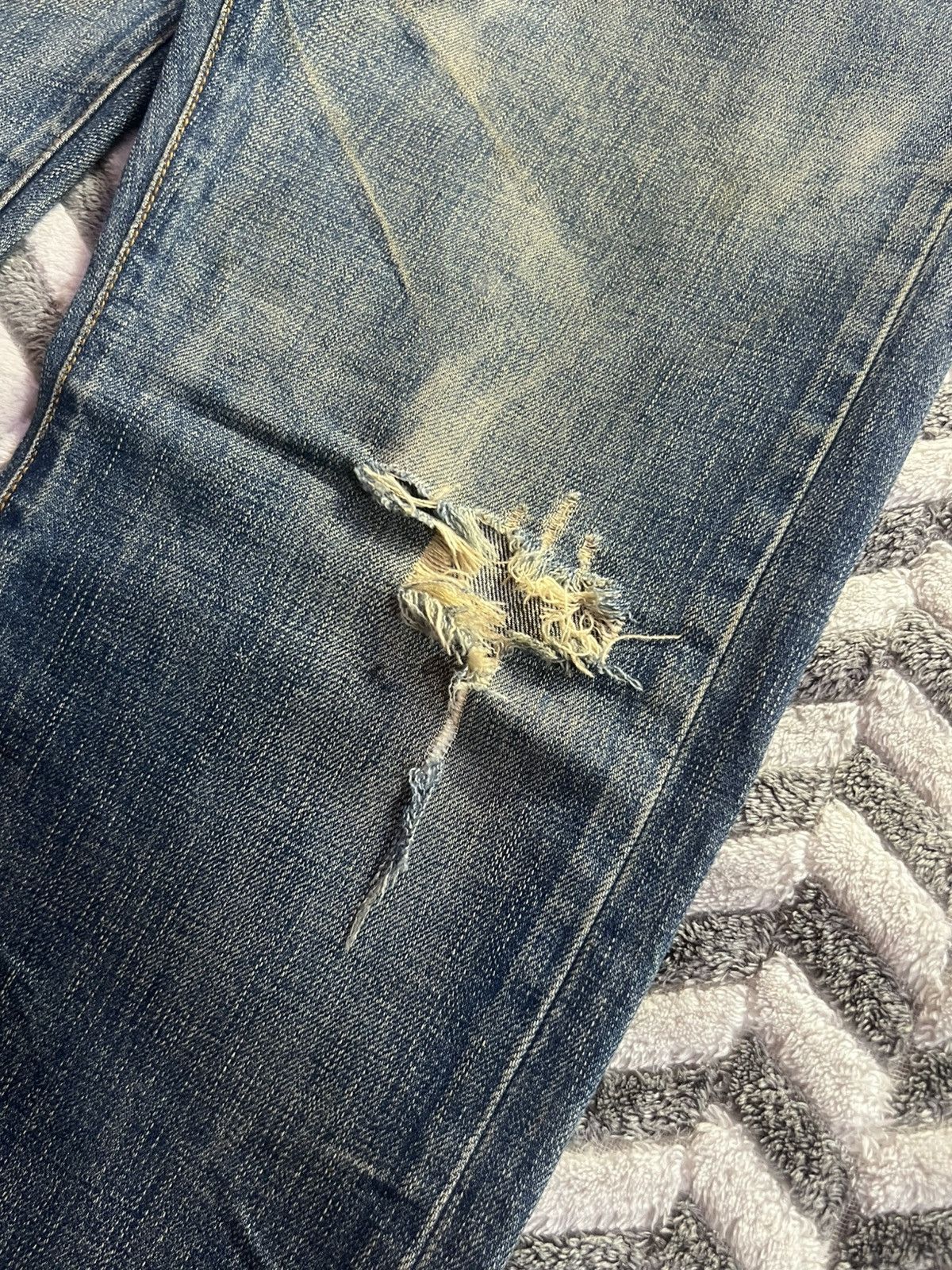 Dior Dior Homme SS03 Clawmark Jeans Hedi Slimane Luster Denim Size US 32 / EU 48 - 3 Thumbnail