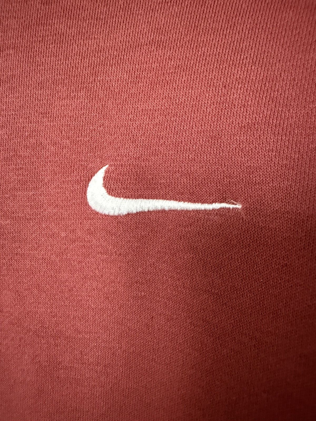 Nike Nike Embroidered Logo Hoodie Red XL Size US XL / EU 56 / 4 - 3 Thumbnail
