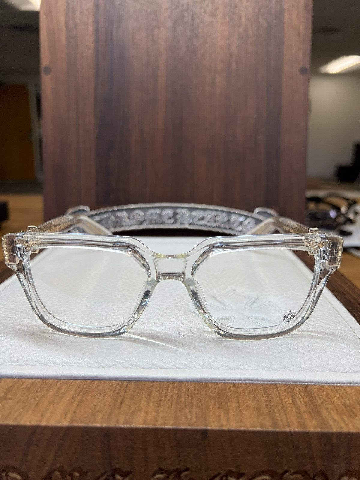 Chrome Hearts Chrome Hearts Vagillionaire II Glasses Size ONE SIZE - 4 Thumbnail