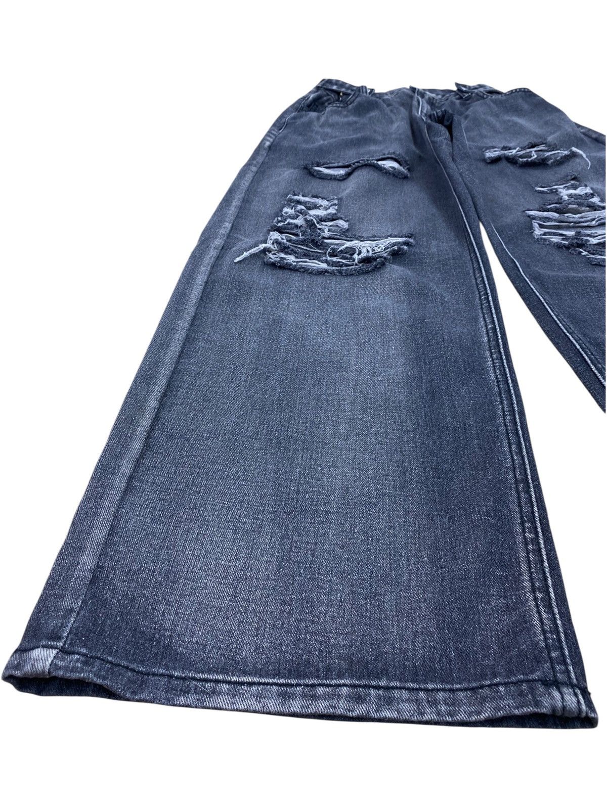 Japanese Brand Japanese Brand Faded Wash Distress Style Baggy Jeans Size US 28 / EU 44 - 5 Thumbnail