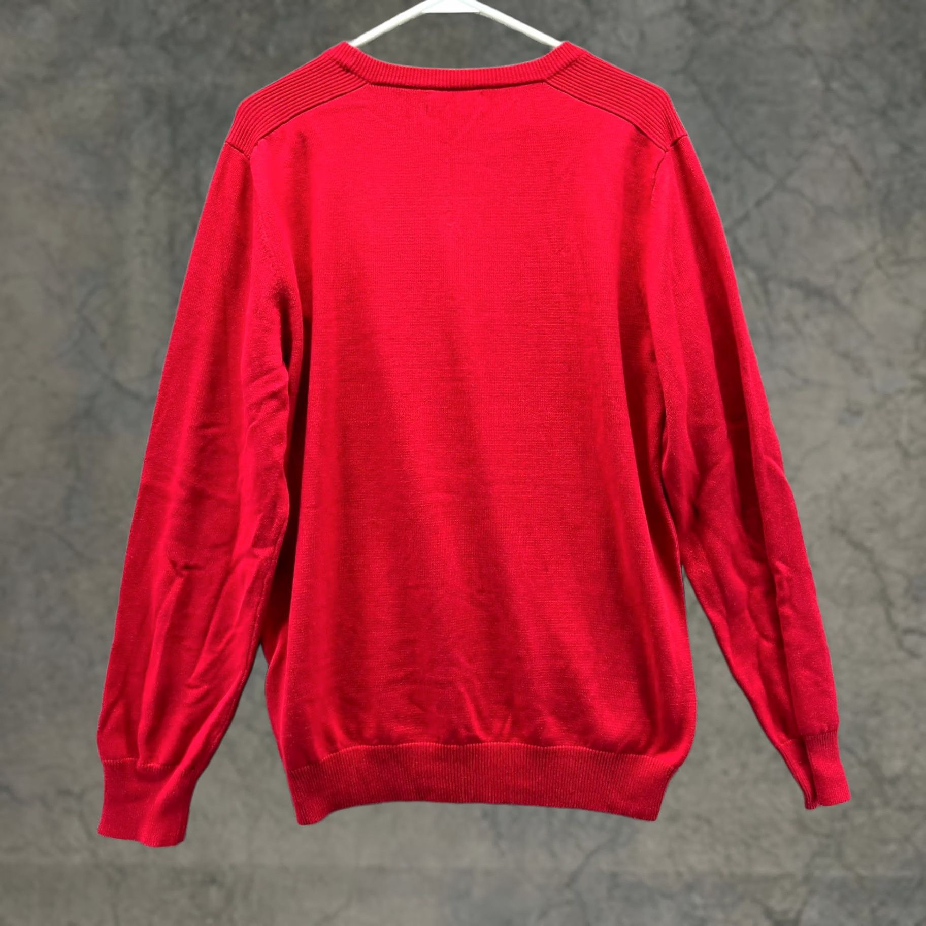 Nautica Nautica Pullover Sweatshirt Mens Large Red Fleece Crewneck Long Sleeve Cotton Logo All Seasons Vintage: No Size US L / EU 52-54 / 3 - 1 Thumbnail