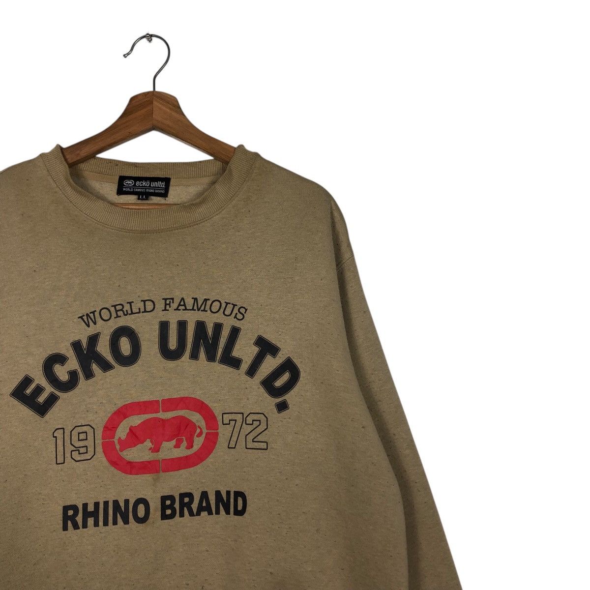 Ecko Unltd. × Vintage 📌Vintage Sweatshirt Ecko Untld Big Logo Over Print Size US L / EU 52-54 / 3 - 7 Thumbnail