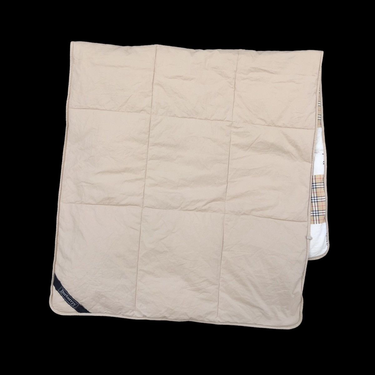 Burberry Vintage Burberrys Packable Goose Feather Mini Blanket Size ONE SIZE - 7 Thumbnail