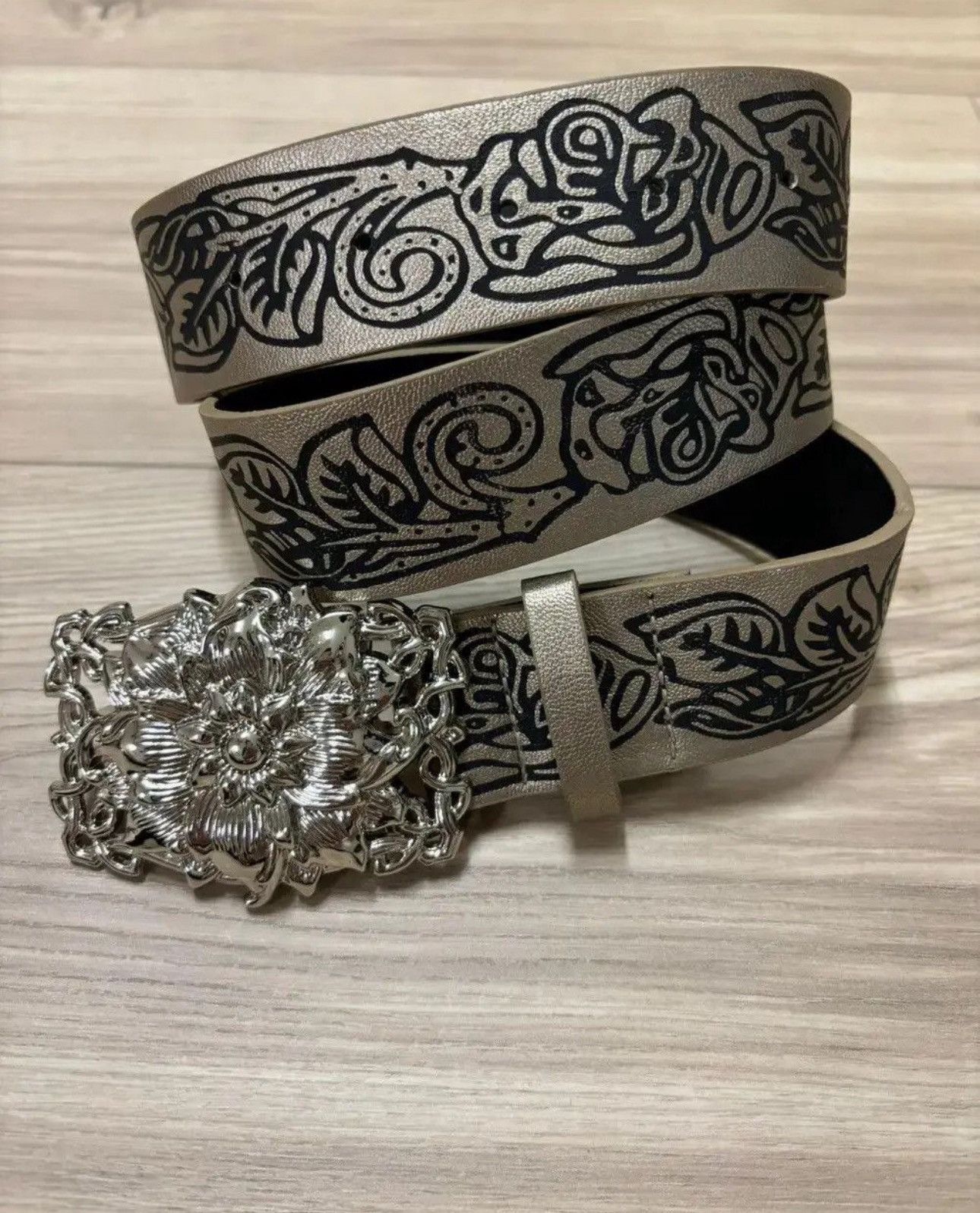Japanese Brand ROSE Buckle Belt Size ONE SIZE - 1 Thumbnail