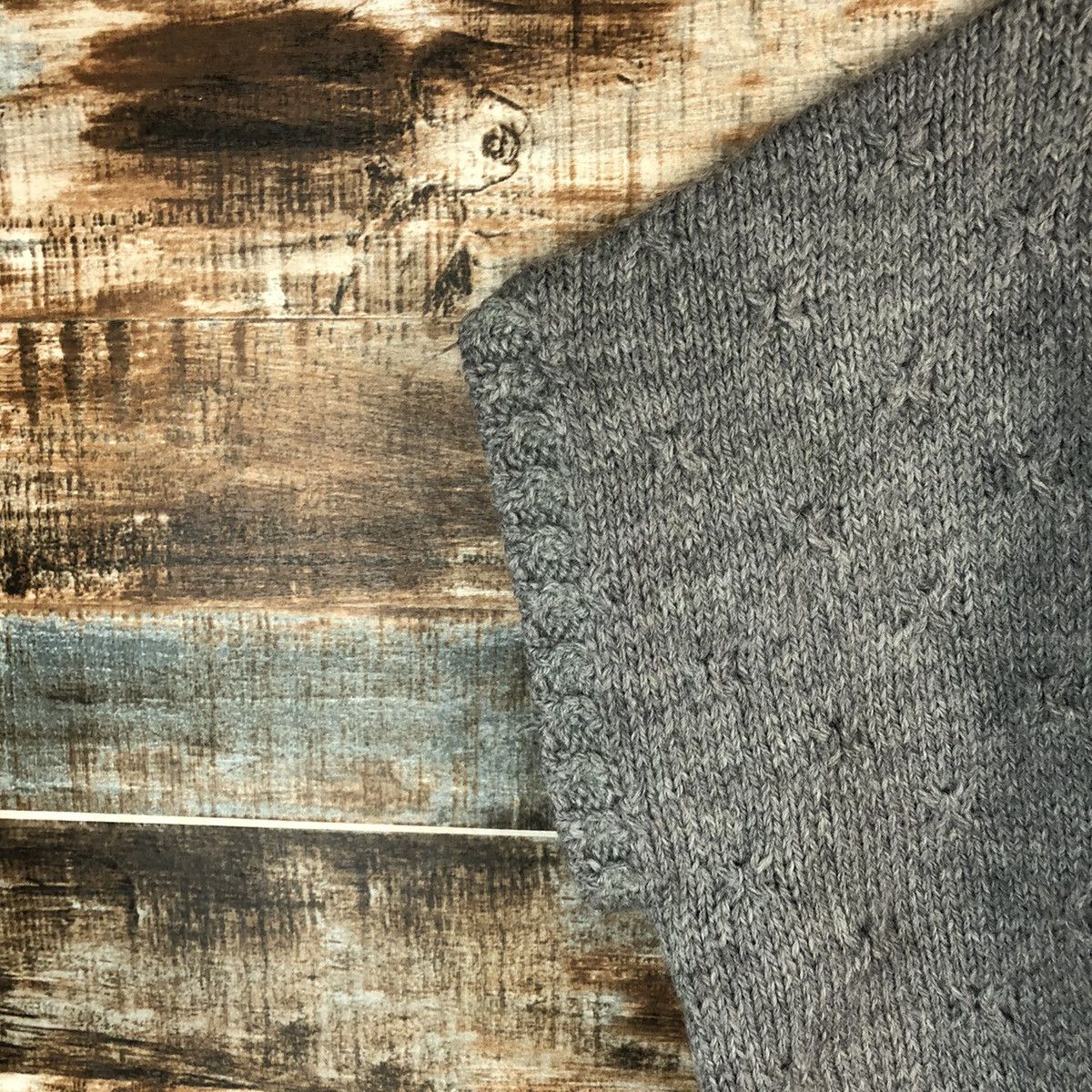 Homespun Knitwear × Japanese Brand Japanese Brand Grey vintage Knitwear #A1799 Size M / US 6-8 / IT 42-44 - 7 Thumbnail
