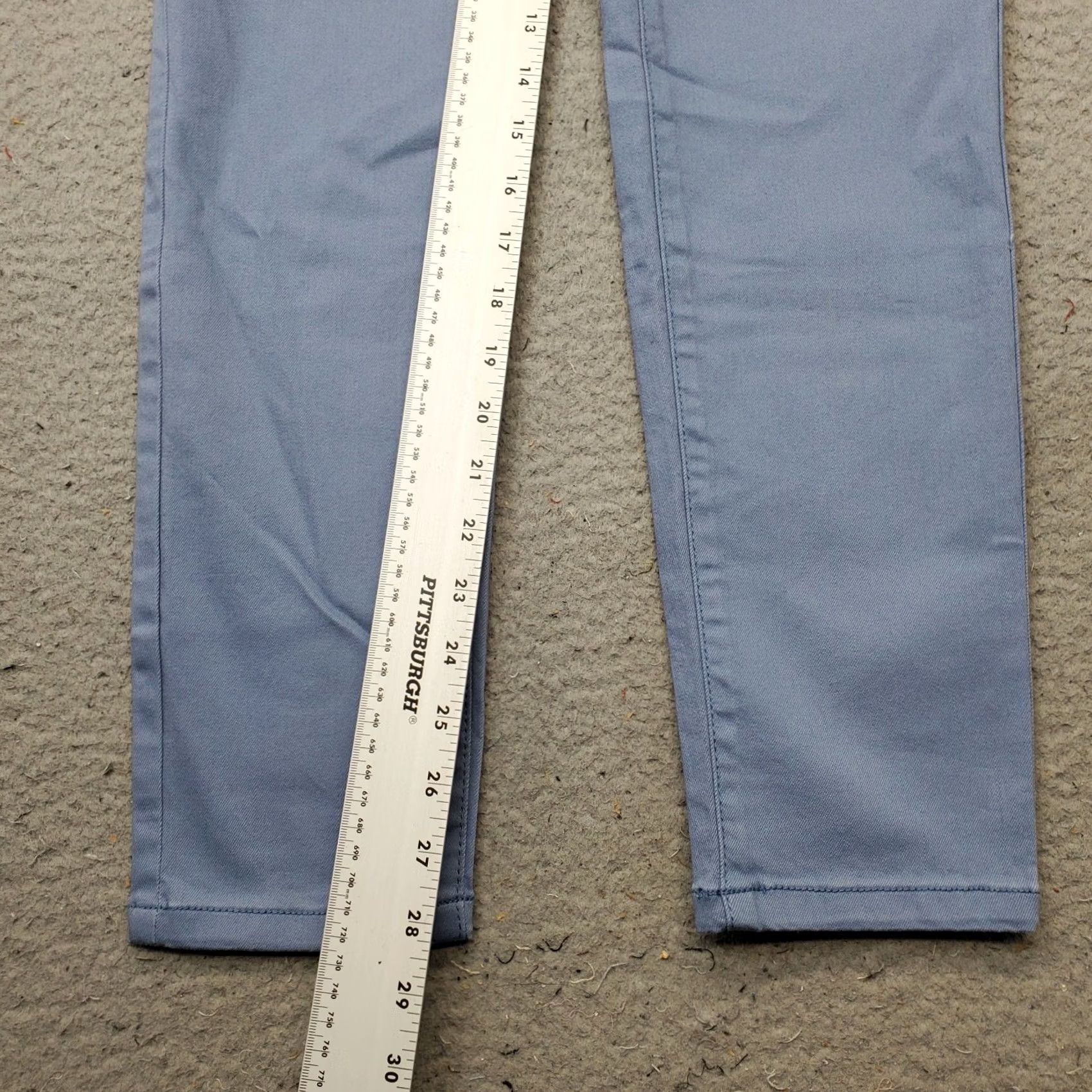 Jones New York Jones New York Jeans Womens 6 Blue Denim Comfort Stretch Skinny Waistband 28.25" Inseam Pants Size 28" / US 6 / IT 42 - 4 Thumbnail