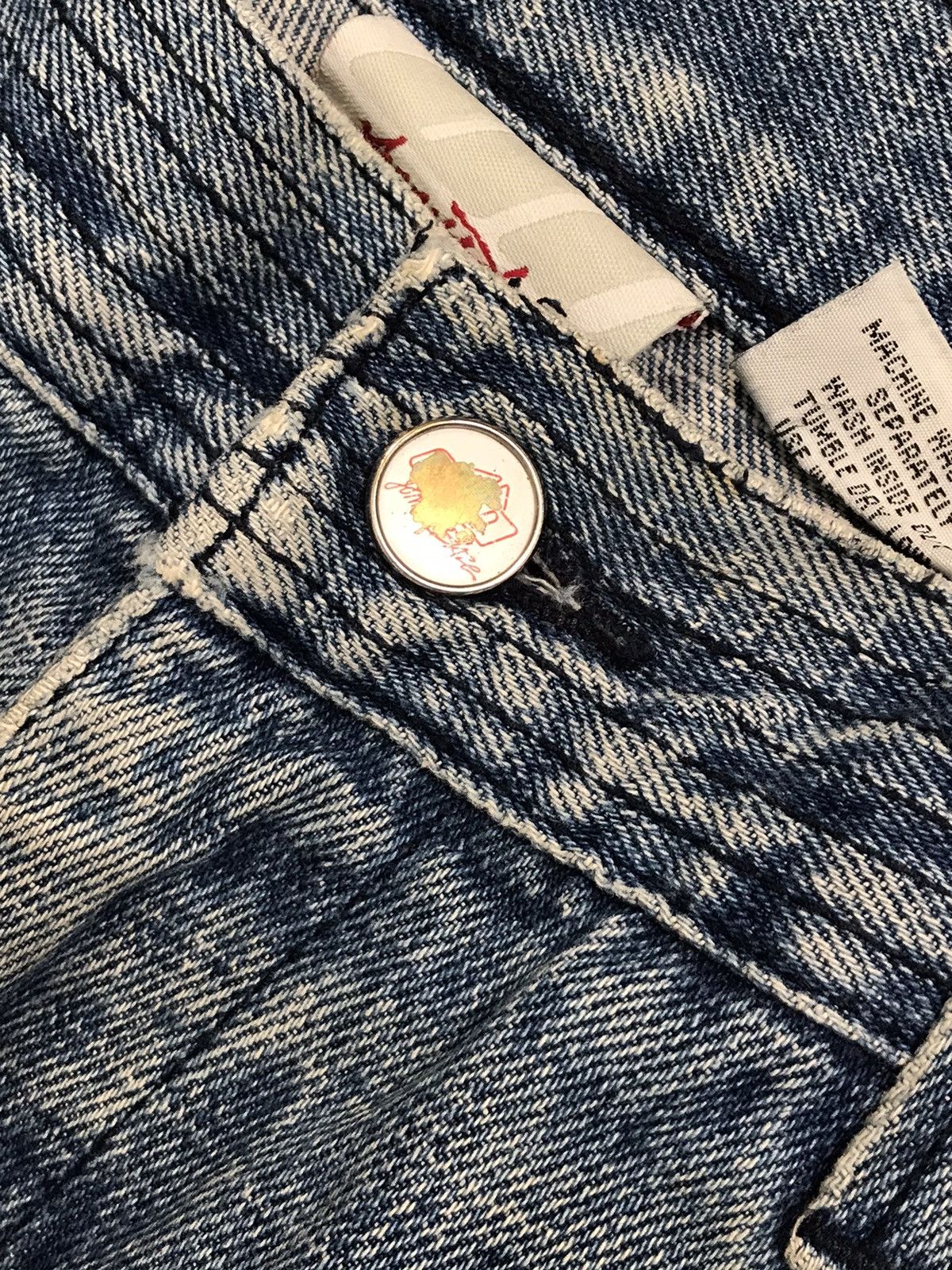 Other Vintage johnny blaze patched work denim Size US 36 / EU 52 - 6 Thumbnail