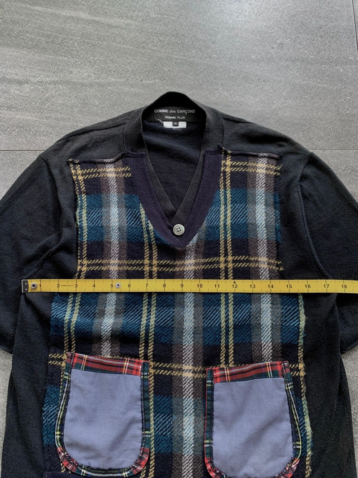 Comme des Garcons Homme Plus Patchwork Knit Tshirt Size US M / EU 48-50 / 2 - 9 Thumbnail