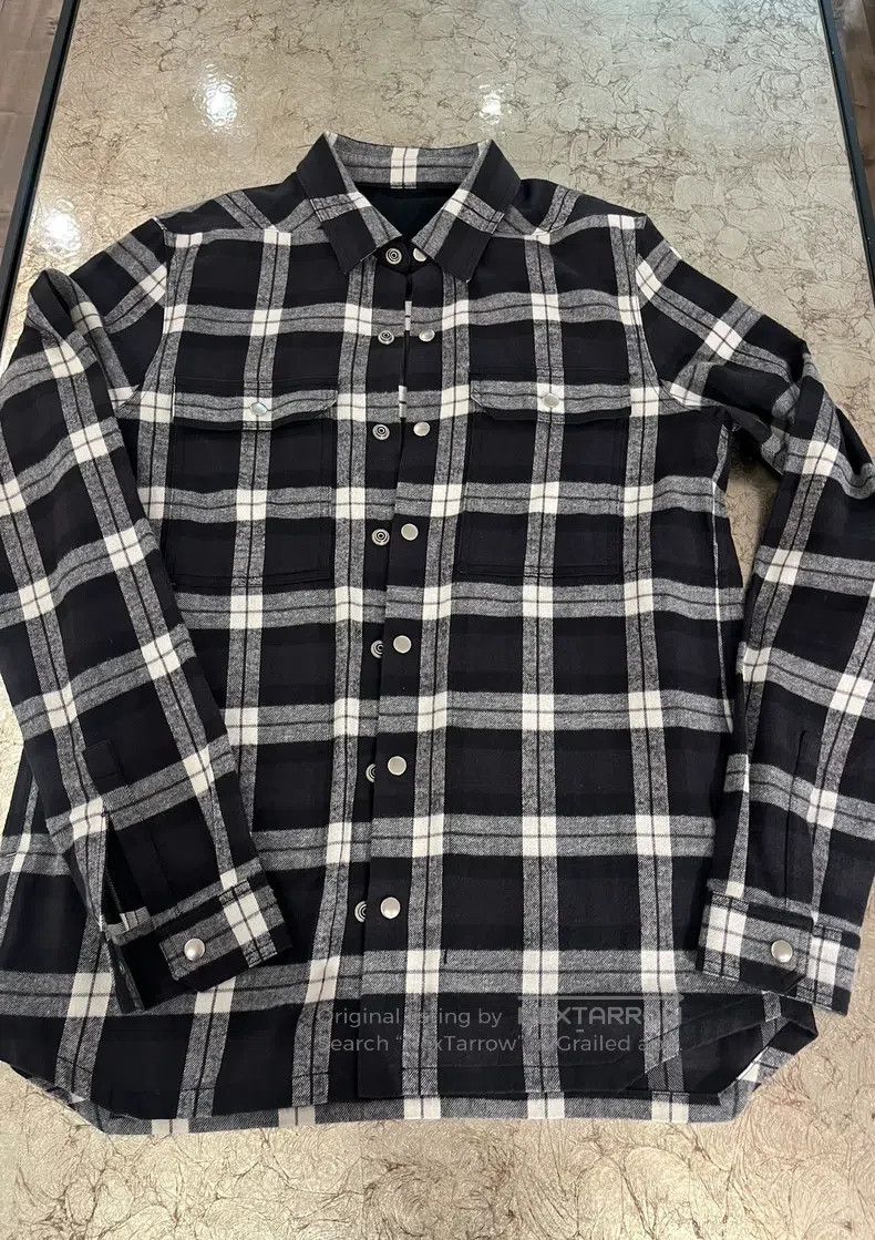 Rick Owens Rick Owens Plaid Shirt Size US M / EU 48-50 / 2 - 1 Thumbnail