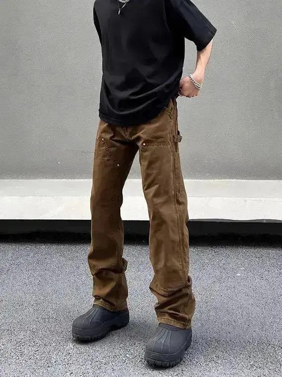 Japanese Brand Straight leg casual jeans Size US 32 / EU 48 - 4 Thumbnail