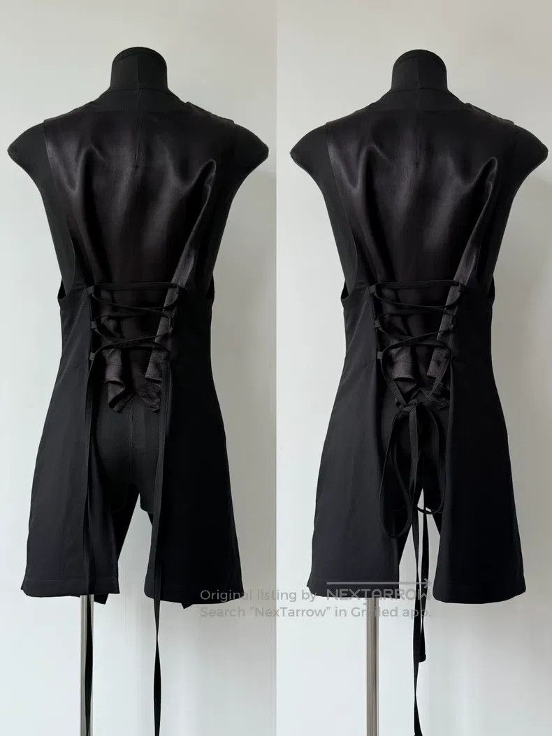 Yohji Yamamoto Yohji Yamamoto 2022AW Yamamoto Satomi Style Strap Ribbon S Size US M / EU 48-50 / 2 - 8 Thumbnail
