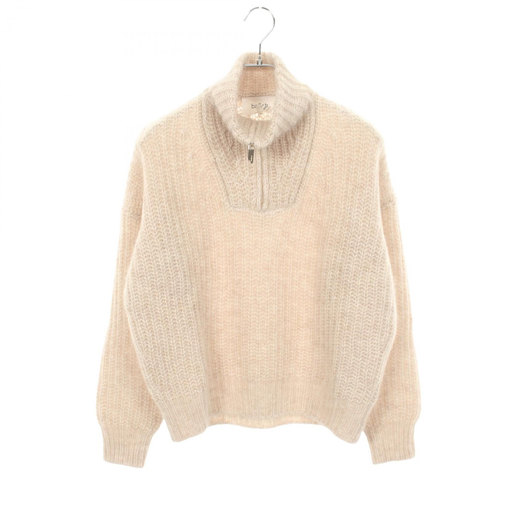 Other Other ba&sh half zip alpaca blend knit top Textile Tops 1H25BELT DUTY FREE for USA Size ONE SIZE - 1 Thumbnail