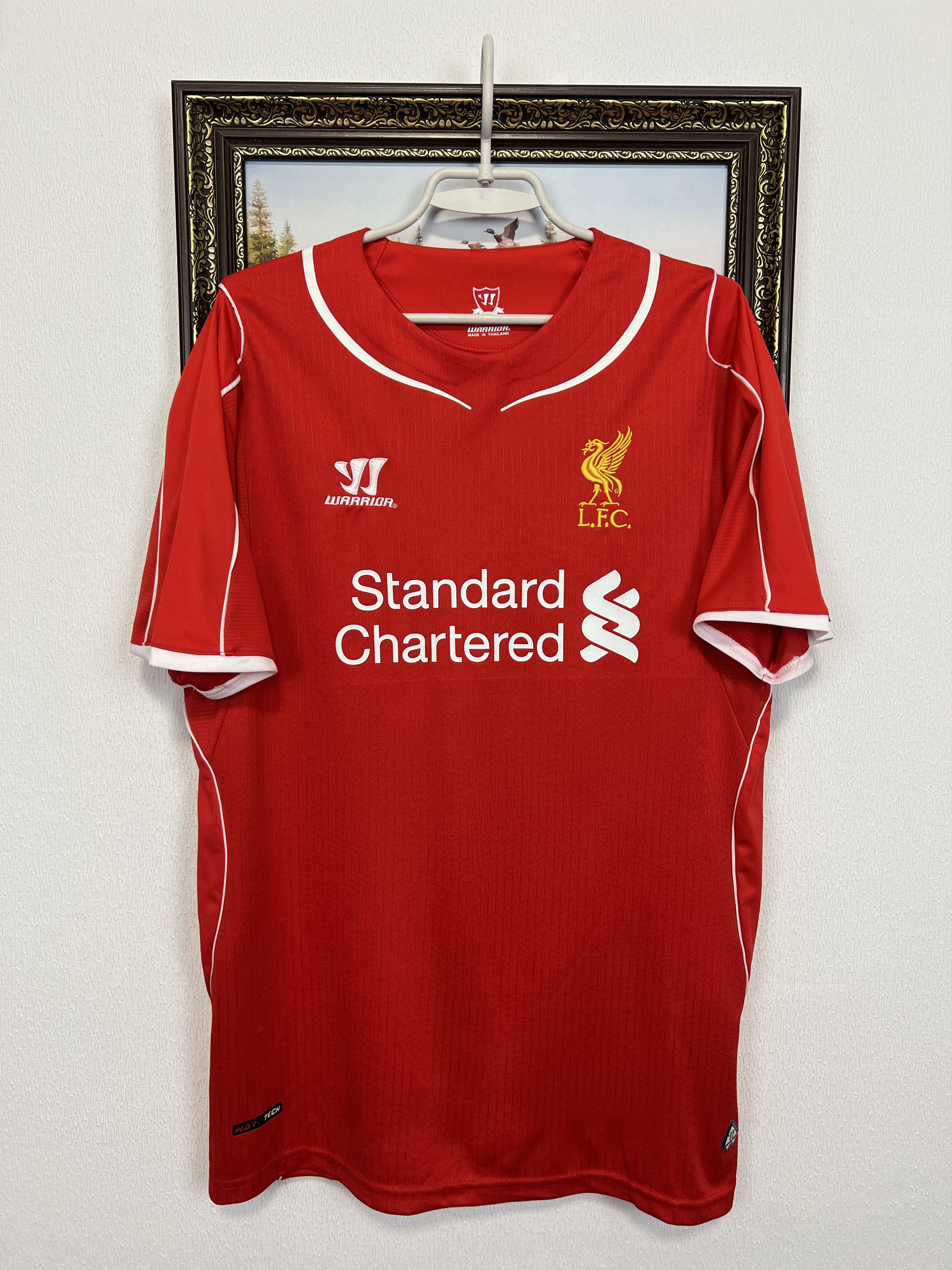 Warrior Liverpool Home football shirt Soccer #7 Suarez Jersey Trikot Size US XL / EU 56 / 4 - 2 Thumbnail