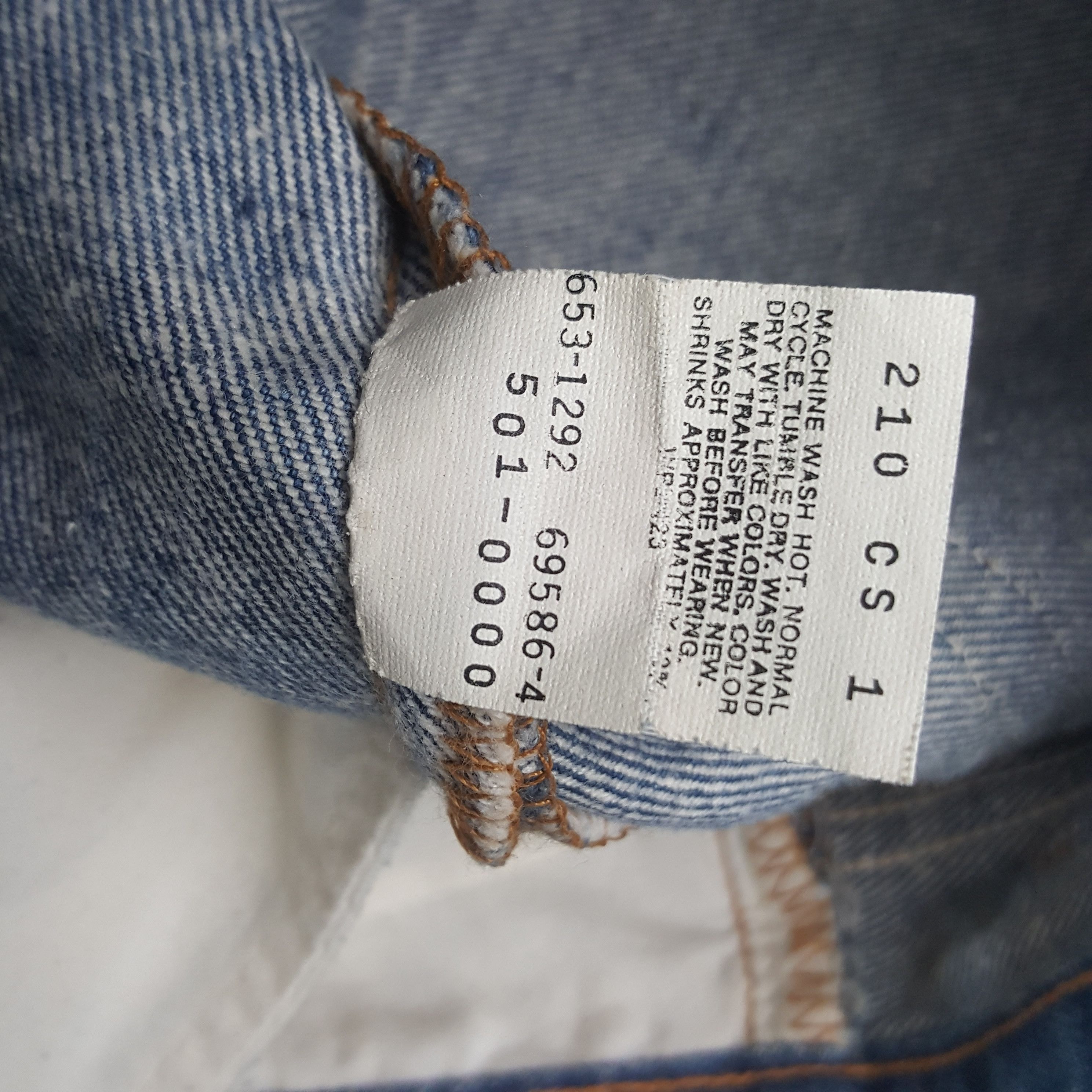 Levi's Vintage Clothing Vintage Levi's 501 USA Denim Jeans Size US 28 / EU 44 - 15 Thumbnail
