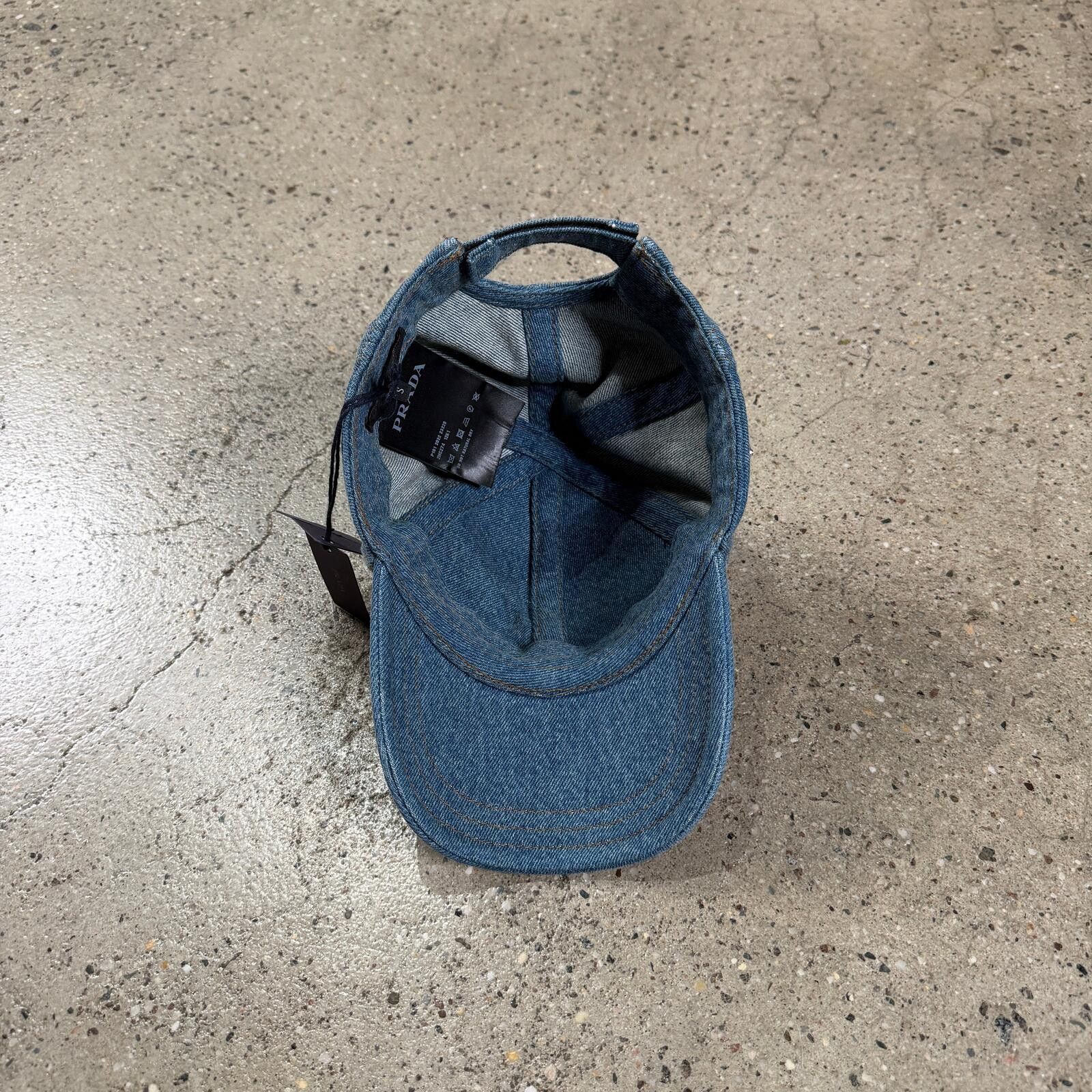 Prada Prada Denim Baseball Cap Size ONE SIZE - 5 Thumbnail