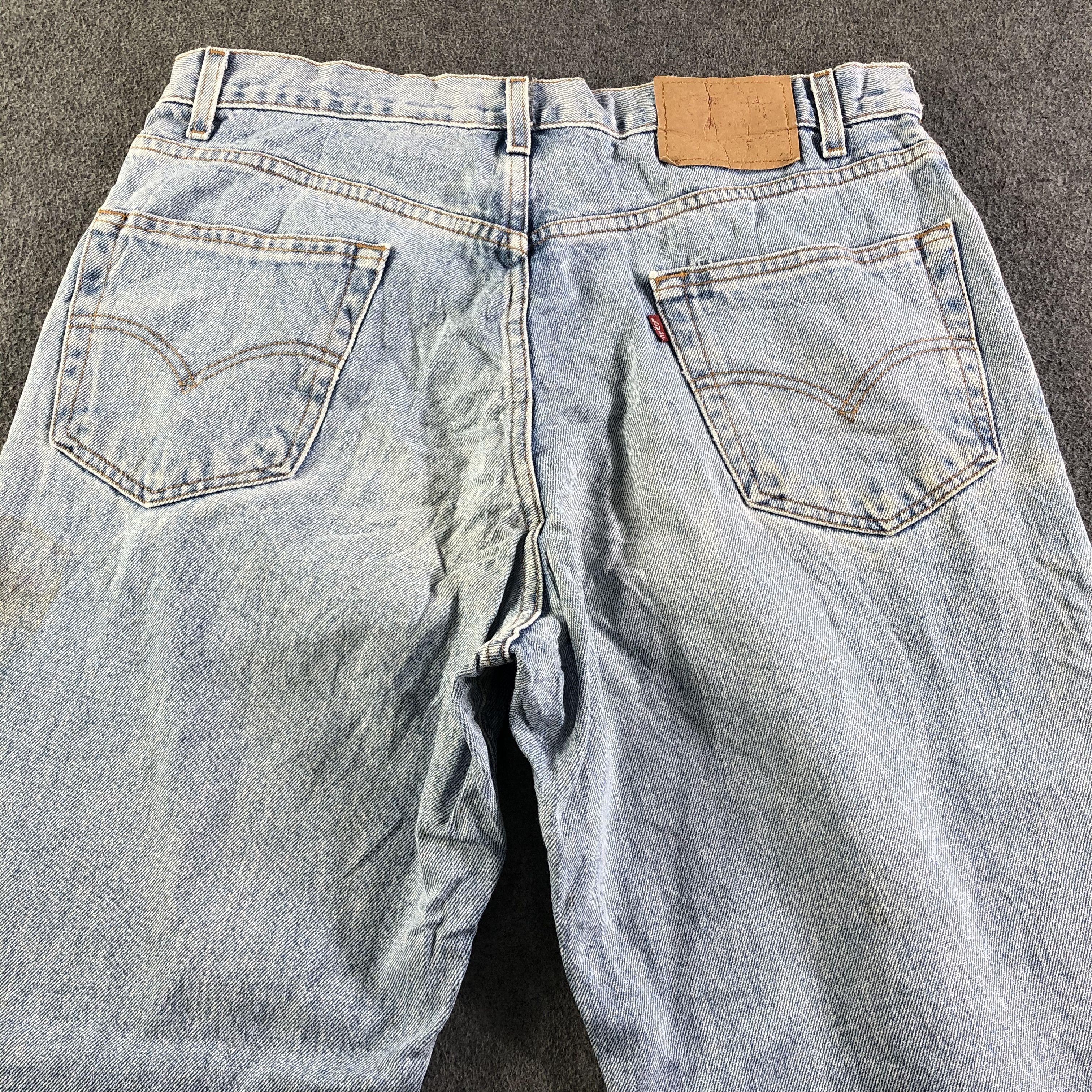 Levi's Vintage 90s Light Wash Levis Jeans-J4250 Size US 35 - 4 Thumbnail