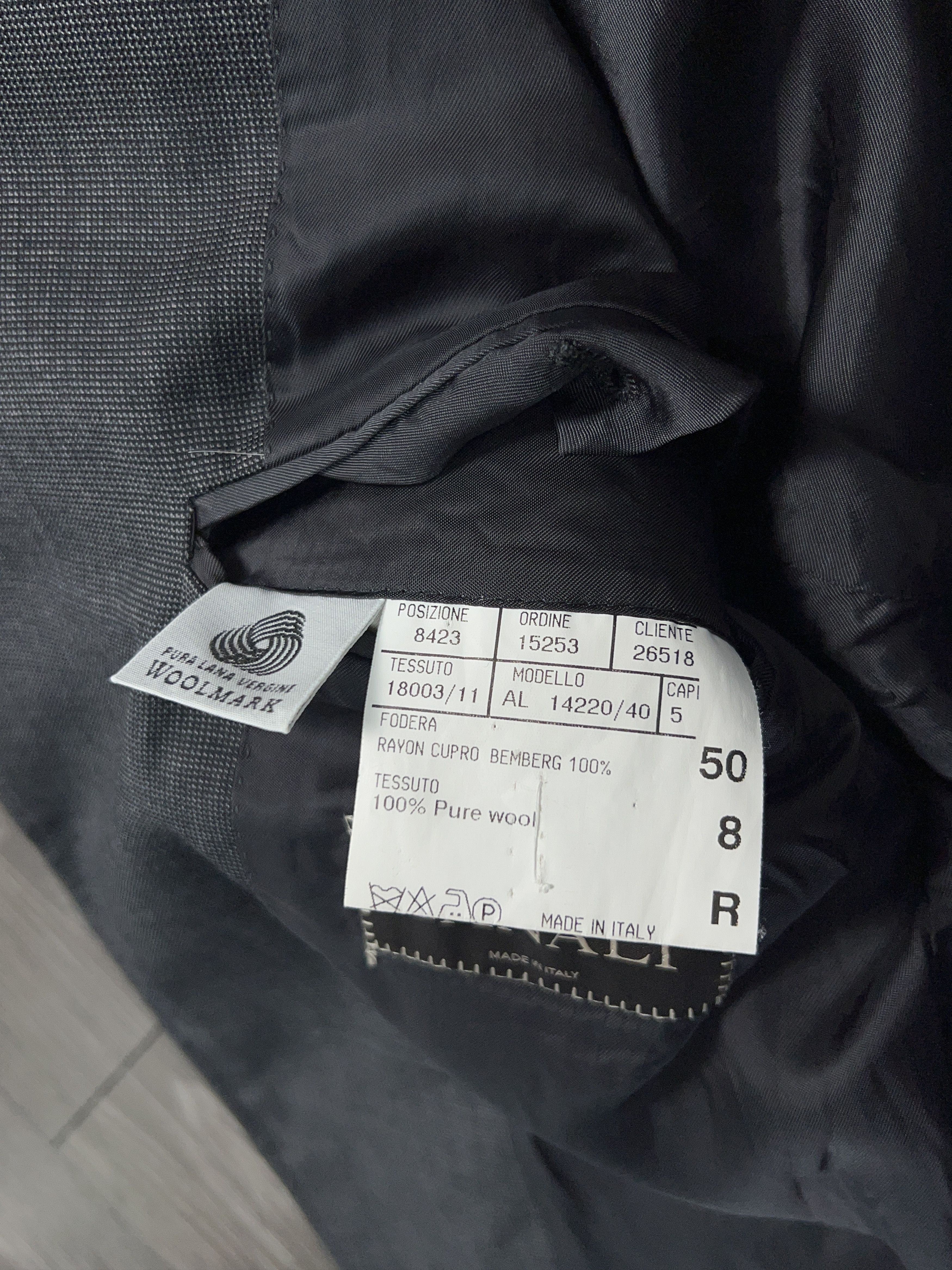 Canali Classic Two Button Wool Blazer Jacket Sport Coat Size 50 R Size 50R - 12 Thumbnail