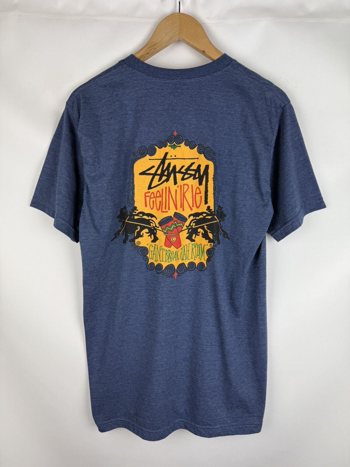 Stussy VTG Stussy Big Logo Short Sleeve T Shirt Size XL USA Made Size US XL / EU 56 / 4 - 12 Thumbnail
