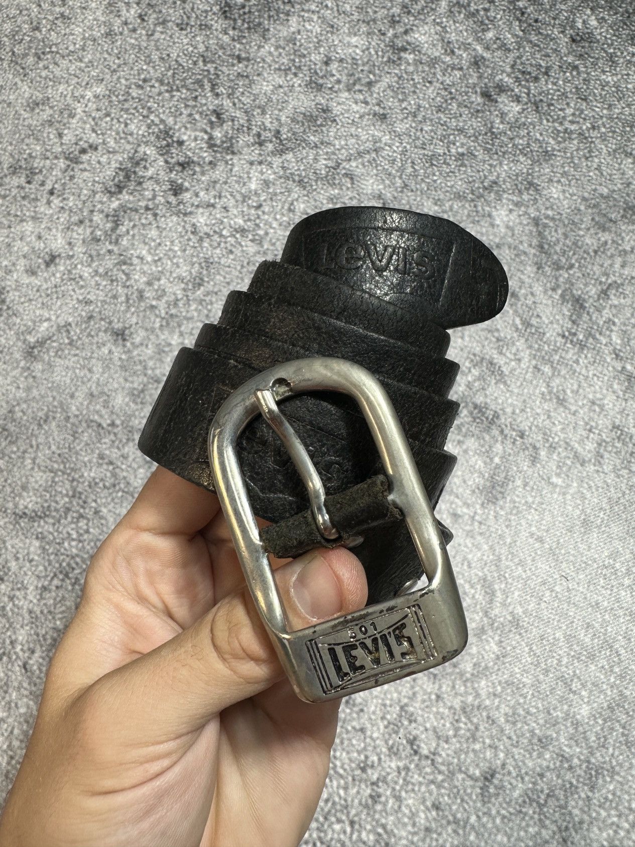 Levi's × Vintage Vintage Levi’s Belts Logo Streetwear Rare Avant Garde USA Size ONE SIZE - 1 Thumbnail
