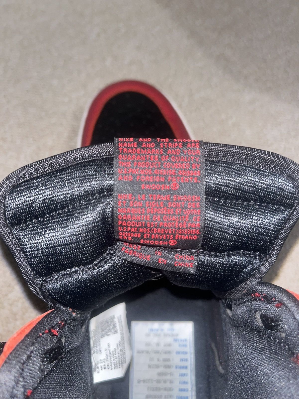 Nike Air Jordan 1 High ’85 “Banned” Size US 12 / EU 45 - 14 Thumbnail