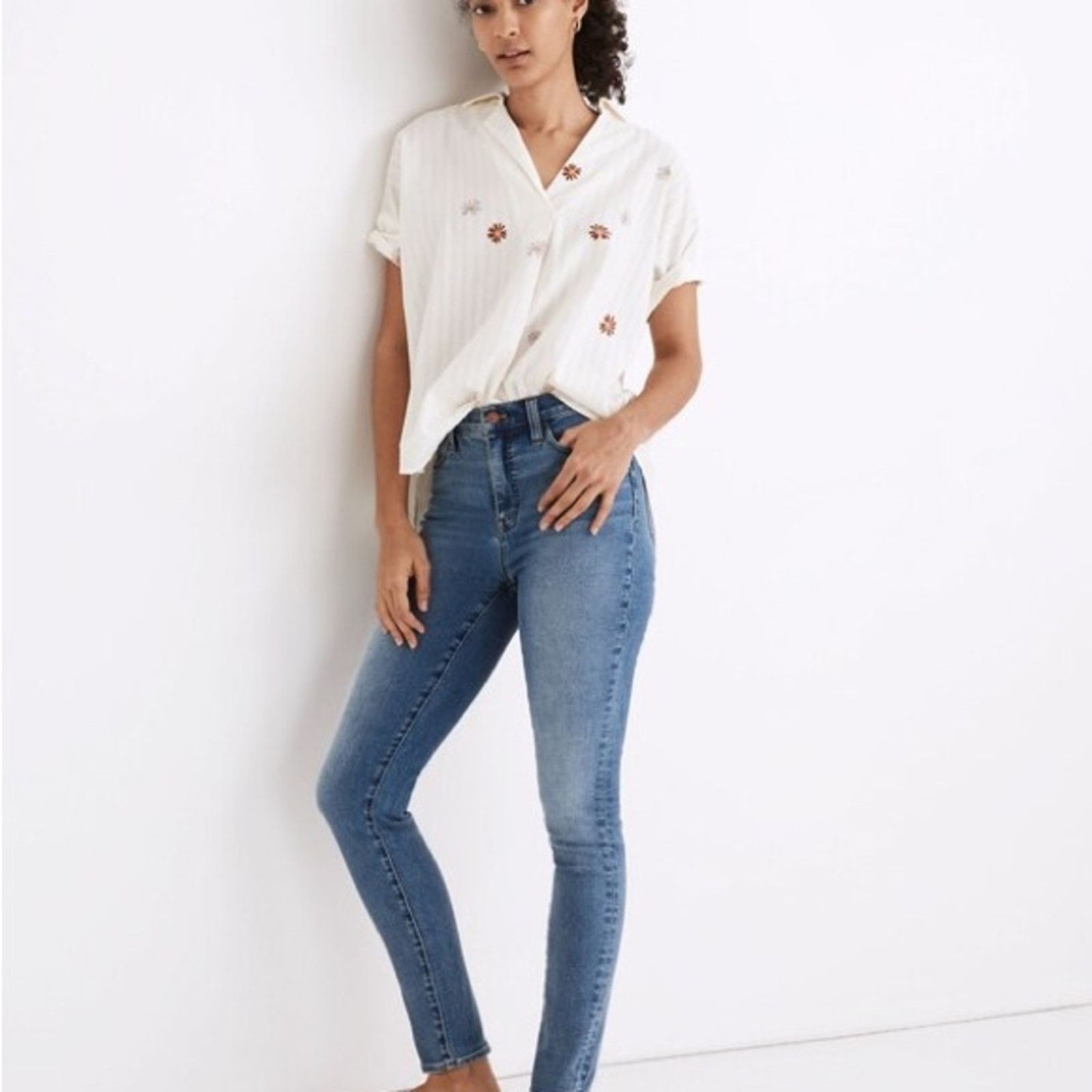 Madewell Madewell 10” High Rise Roadtripper Denim Jeans Womens 26 Size 26" / US 2 / IT 38 - 1 Thumbnail