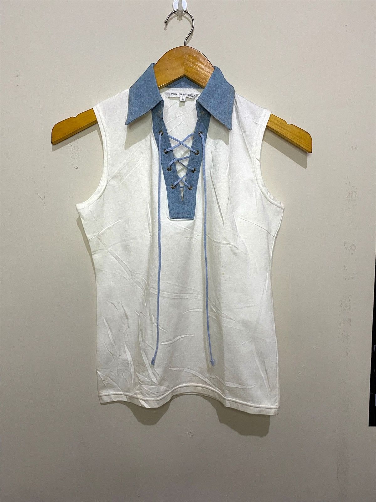 Designer × Japanese Brand Vintage Viva Crescendo Hysteric Glamour Style Size L / US 10 / IT 46 - 2 Thumbnail