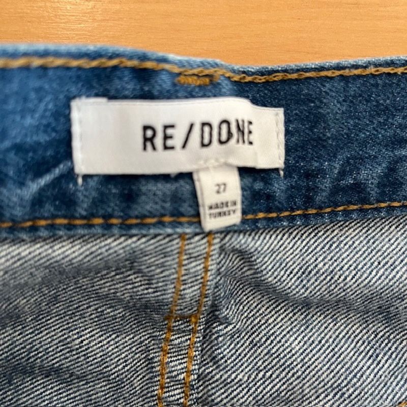 RE/DONE Re/done 70s ultra high rise wide leg jeans, size 27 Size 27" / US 4 / IT 40 - 4 Thumbnail