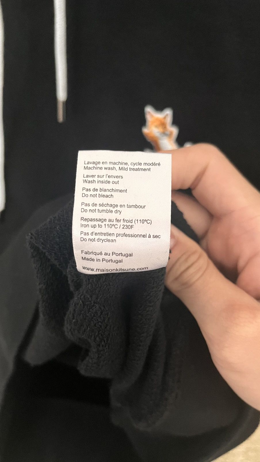 Maison Kitsune Maison Kitsuné Chillax Fox Patch Classic Hoodie - size S Size US S / EU 44-46 / 1 - 6 Thumbnail