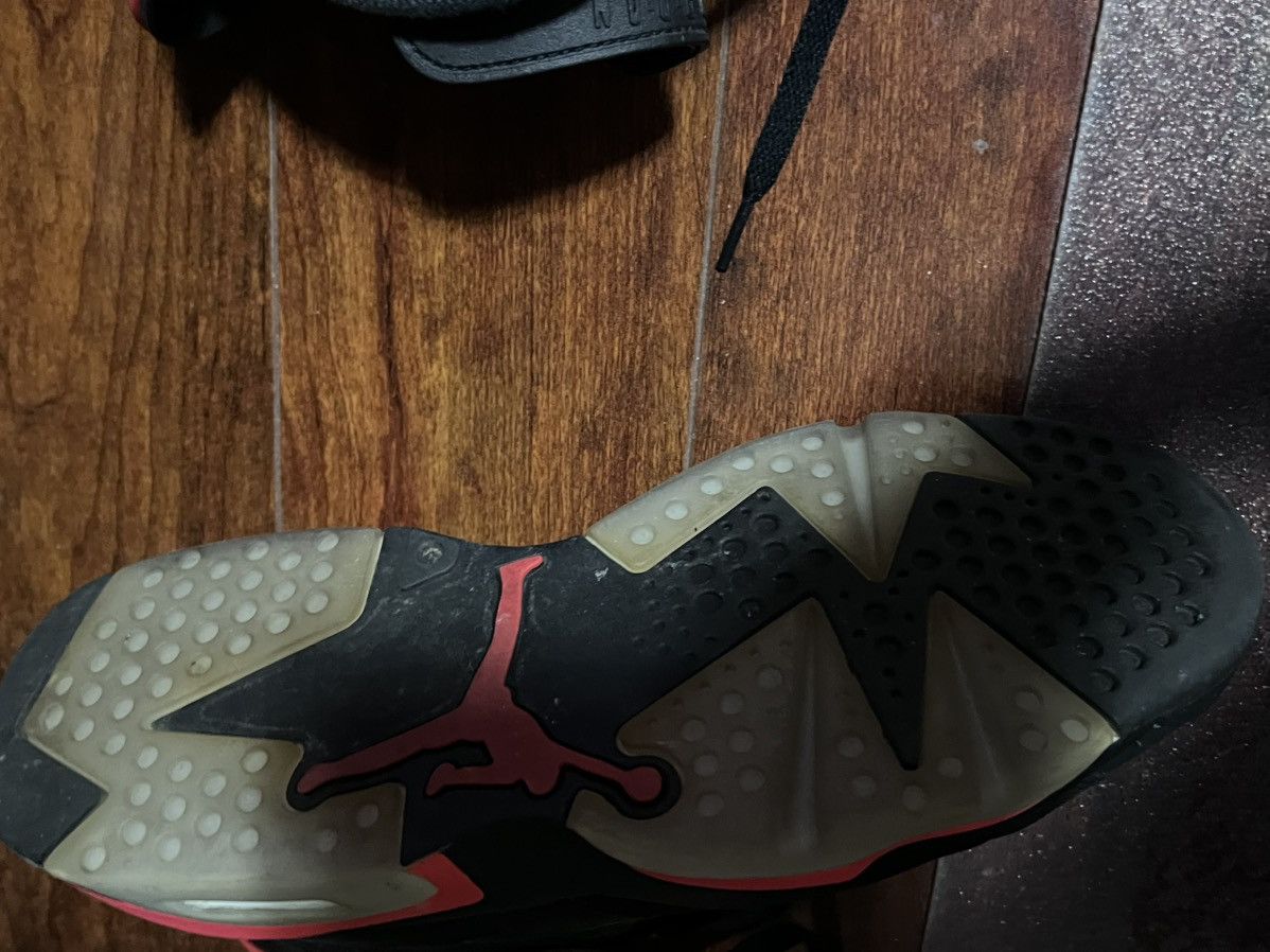Jordan Brand × Nike JORDAN 6 BLACK INFRARED 10.5 Size US 10.5 / EU 43-44 - 6 Thumbnail