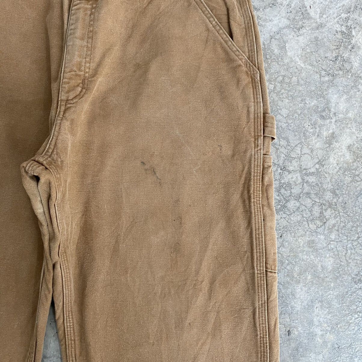 Carhartt Vintage Carhartt Blanket Lined Tan Carpenter Work Pants Size US 35 - 11 Thumbnail