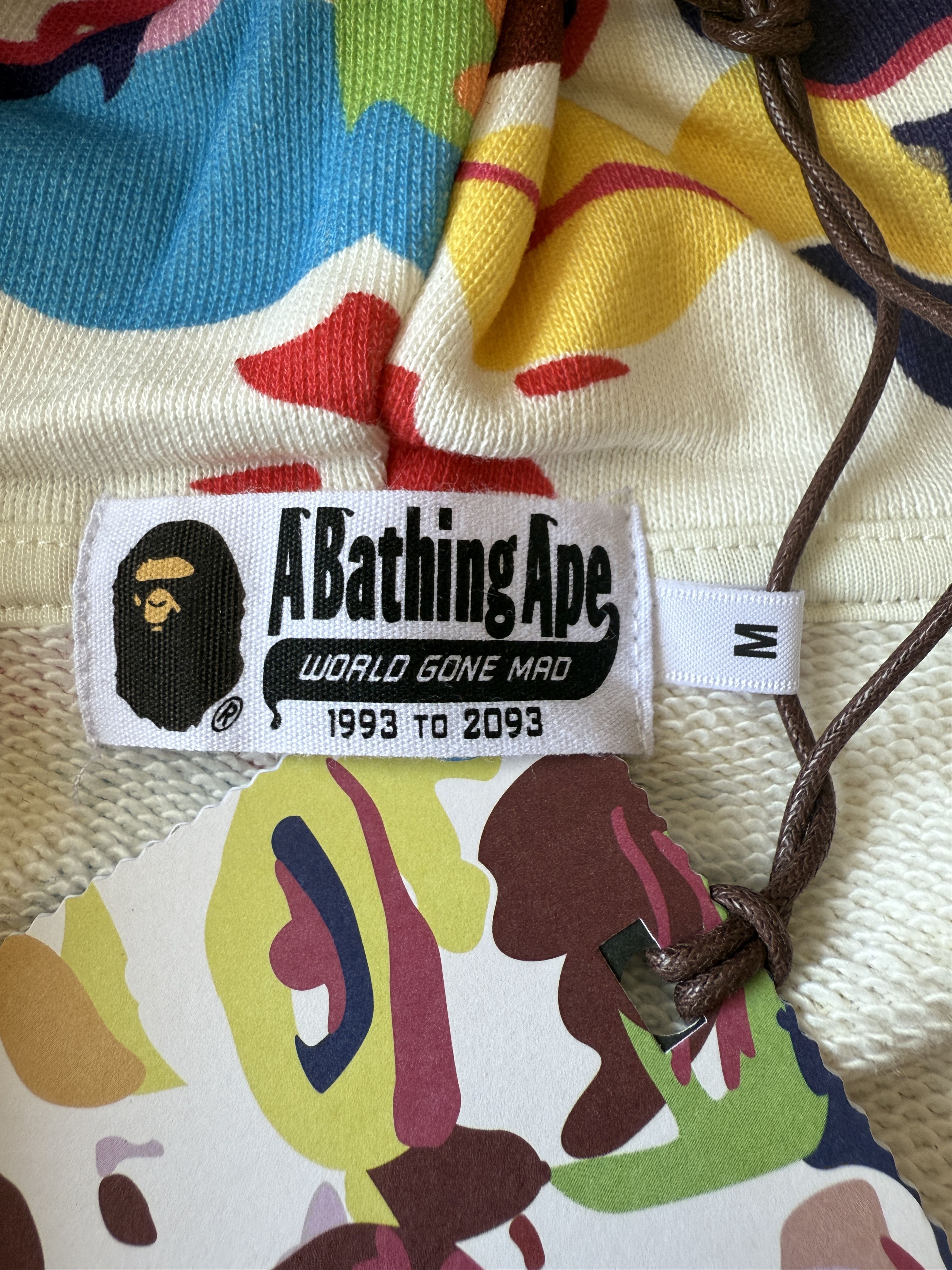 Bape × KidSuper BAPE X KIDSUPER CAMO SHARK FULL ZIP HOODIE Size US M / EU 48-50 / 2 - 13 Thumbnail